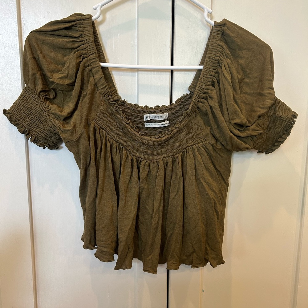 Urban Outfitters Flowy Crop Top